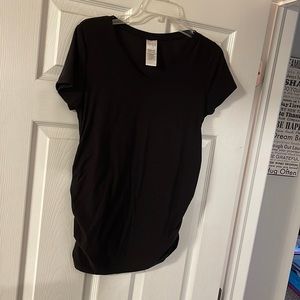 Black Time and Tru Maternity shirt, S